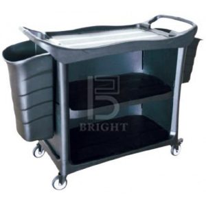 3 Tiers Utilities Cart c/w 3 Side Cover & Bucket