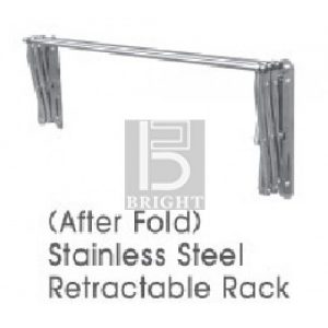 STAINLESS STEEL RETRACTABLE RACK (LONG)