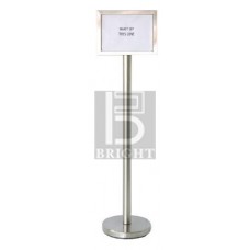 STAINLESS STEEL SIGN BOARD STAND – VERTICAL A4