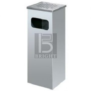 Stainless Steel Square Ashtray Bin